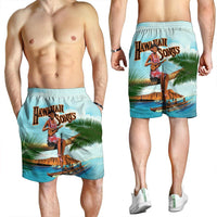 Hawaiian Hula Aboriginal Song Men's Shorts - AH - Polynesian Pride