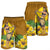 Hawaiian Hula Girl Monstera Hibiscus Polynesian Men's Shorts - AH - Polynesian Pride