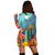 Hawaiian Hula Girl Sing In Aboriginal Village Aat Night Hoodie Dress - AH - Polynesian Pride