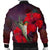 Hawaiian Hummingbird And Hibiscus Polynesian Bomber Jacket - AH - Polynesian Pride