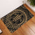 Hawaiian Kakau Honu Arc Polynesian Door Mat Gold AH Door Mat Gold - Polynesian Pride