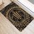 Hawaiian Kakau Honu Arc Polynesian Door Mat Gold AH - Polynesian Pride