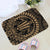 Hawaiian Kakau Honu Arc Polynesian Door Mat Gold AH - Polynesian Pride