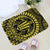 Hawaiian Kakau Honu Arc Polynesian Door Mat Yellow AH - Polynesian Pride