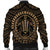 Hawaiian Kakau Honu Arc Polynesian Gold Bomber Jacket - AH - Polynesian Pride