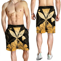 Hawaiian Kanaka Men's Shorts Hibiscus Polynesian Love - AH - Polynesian Pride