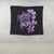 Hawaiian Kanaka Hibiscus Plumeria Mix Polynesian Turtle Tapestry - Violet - AH - Polynesian Pride