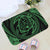 Hawaiian Kanaka Honu Hibiscus Tornado Polynesian Door Mat Green AH - Polynesian Pride