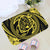 Hawaiian Kanaka Honu Hibiscus Tornado Polynesian Door Mat Yellow AH - Polynesian Pride