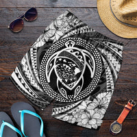 Hawaiian Kanaka Honu Hibiscus Tornando Polynesian Men's Shorts - AH Art - Polynesian Pride