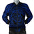 Hawaiian Kanaka Honu Hibiscus Tornando Polynesian Blue Bomber Jacket - AH Black Unisex - Polynesian Pride