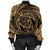 Hawaiian Kanaka Honu Hibiscus Tornando Polynesian Gold Bomber Jacket - AH - Polynesian Pride