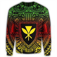 Hawaiian Kanaka Maoli Center Polynesian Sweatshirt - AH - Polynesian Pride