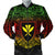 Hawaiian Kanaka Maoli Center Polynesian Bomber Jacket - AH Black Unisex - Polynesian Pride