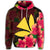 Hawaiian Kanaka Plumeria Polynesian Hoodie - Polynesian Pride