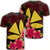 Hawaiian Kanaka Plumeria Polynesian T Shirt Unisex Black - Polynesian Pride