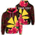 Custom Hawaiian Kanaka Plumeria Polynesian Hoodie Unisex Art - Polynesian Pride