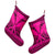 Hawaiian Kanaka Polynesian Tribal Christmas Stocking Reggae Color Pink AH - Polynesian Pride