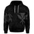 Custom Hawaiian Kanaka Turtle Polynesian Hoodie Gray - Polynesian Pride