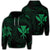 Hawaiian Kanaka Turtle Polynesian Hoodie Green Unisex Art - Polynesian Pride