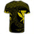 Hawaiian Kanaka Turtle Polynesian T Shirt Yellow - Polynesian Pride