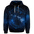 Hawaiian Map Galaxy Zodiac Dolphin Polynesian Hoodie - Polynesian Pride