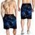 Hawaiian Map Galaxy Zodiac Dolphin White Polynesian Men's Shorts - AH - Polynesian Pride