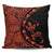 Hawaiian Map Gecko Tattoo Kakau Polynesian Pillow Covers Orange AH Pillow Covers Black - Polynesian Pride