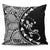 Hawaiian Map Gecko Tattoo Kakau Polynesian Pillow Covers White AH Pillow Covers Black - Polynesian Pride