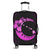 Hawaiian Map Hibiscus Turtle Polynesian Moon Luggage Covers Pink - AH Black - Polynesian Pride