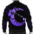 Hawaiian Map Hibiscus Turtle Polynesian Moon Bomber Jacket Purple - AH - Polynesian Pride