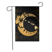 Hawaiian Map Hibiscus Turtle Polynesian Moon Flag Yellow - AH - Polynesian Pride