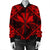 Hawaiian Map Kanaka Hibiscus Red Polynesian Bomber Jacket - AH - Polynesian Pride