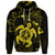 Custom Hawaiian Map Kanaka Hibiscus Turtle Yellow Polynesian Hoodie - Polynesian Pride