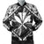 Hawaiian Map Kanaka Hibiscus White Polynesian Bomber Jacket - AH Black Unisex - Polynesian Pride