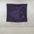 Hawaiian Map Kanaka Manta Ray Polynesian Tapestry Purple - AH - Polynesian Pride