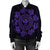 Hawaiian Map Kanaka Turtles Circle Style Purple Polynesian Bomber Jacket - AH - Polynesian Pride