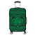 Hawaiian Map Madame Pele Kanaka Plumeria Polynesian Luggage Covers Green AH Black - Polynesian Pride