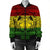 Hawaiian Map Madame Pele Kanaka Plumeria Polynesian Bomber Jacket Reggae AH - Polynesian Pride