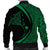 Hawaiian Map Manta Ray Polynesian Bomber Jacket - Green - Circle Style - AH - Polynesian Pride