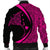 Hawaiian Map Manta Ray Polynesian Bomber Jacket - Pink - AH - Polynesian Pride