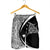Hawaiian Map Manta Ray Polynesian Men's Shorts - White - Circle Style - AH - Polynesian Pride