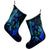 Hawaiian Map Palm Trees Fish Hook Polynesian Quilt Christmas Stocking Colorful Blue - AH - Polynesian Pride
