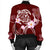 Hawaiian Map Plumeria Turtle Swim Polynesian Bomber Jacket - AH - Polynesian Pride