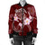 Hawaiian Map Plumeria Turtle Swim Polynesian Bomber Jacket - AH - Polynesian Pride