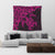 Hawaiian Map Turtle Hibiscus Kanaka Polynesian Tapestry - Pink - AH - Polynesian Pride