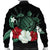 Hawaiian Map Turtle Hibiscus Polynesian Bomber Jacket - AH - Polynesian Pride