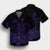 Hawaiian Map Turtle Hibiscus Polynesian Hawaiian Shirt - Purple - AH - Polynesian Pride