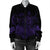 Hawaiian Map Turtle Hibiscus Polynesian Bomber Jacket - Purple - AH - Polynesian Pride