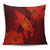 Hawaiian Map Whale Swim Hibiscus Polynesian Pillow Covers - Red - AH Pillow Covers Black - Polynesian Pride